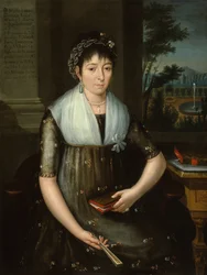 Portrait de Doña María Luisa Gonzaga Foncerrada y Labarrieta